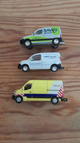 Norev lot vehicules renault - de,